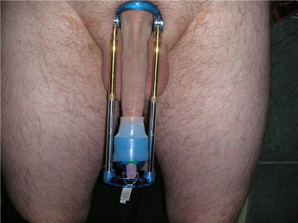 extensor para agrandar el pene