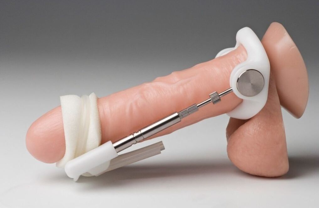 Extensor para aumentar el grosor del pene